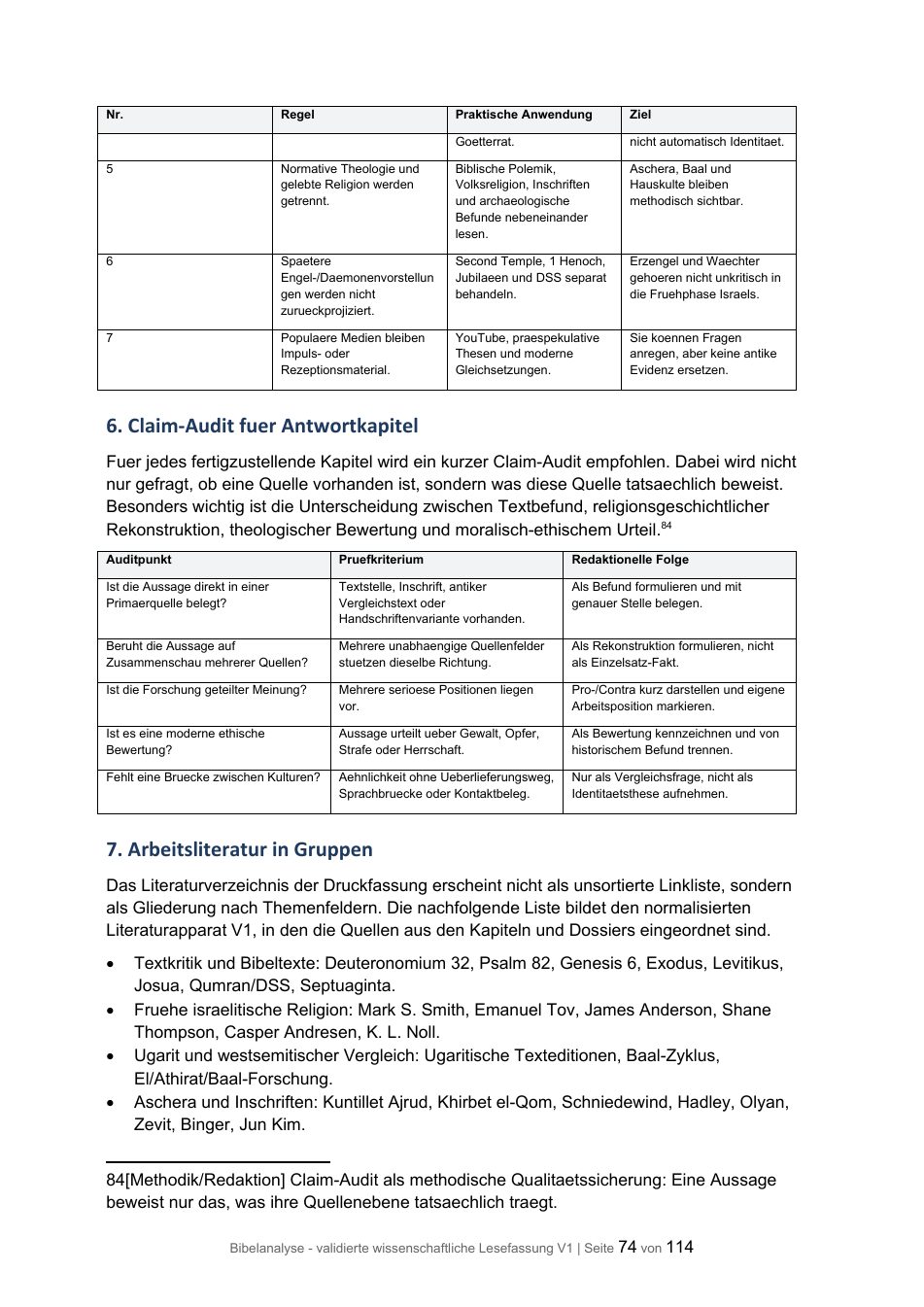 Bibelanalyse Seite 74