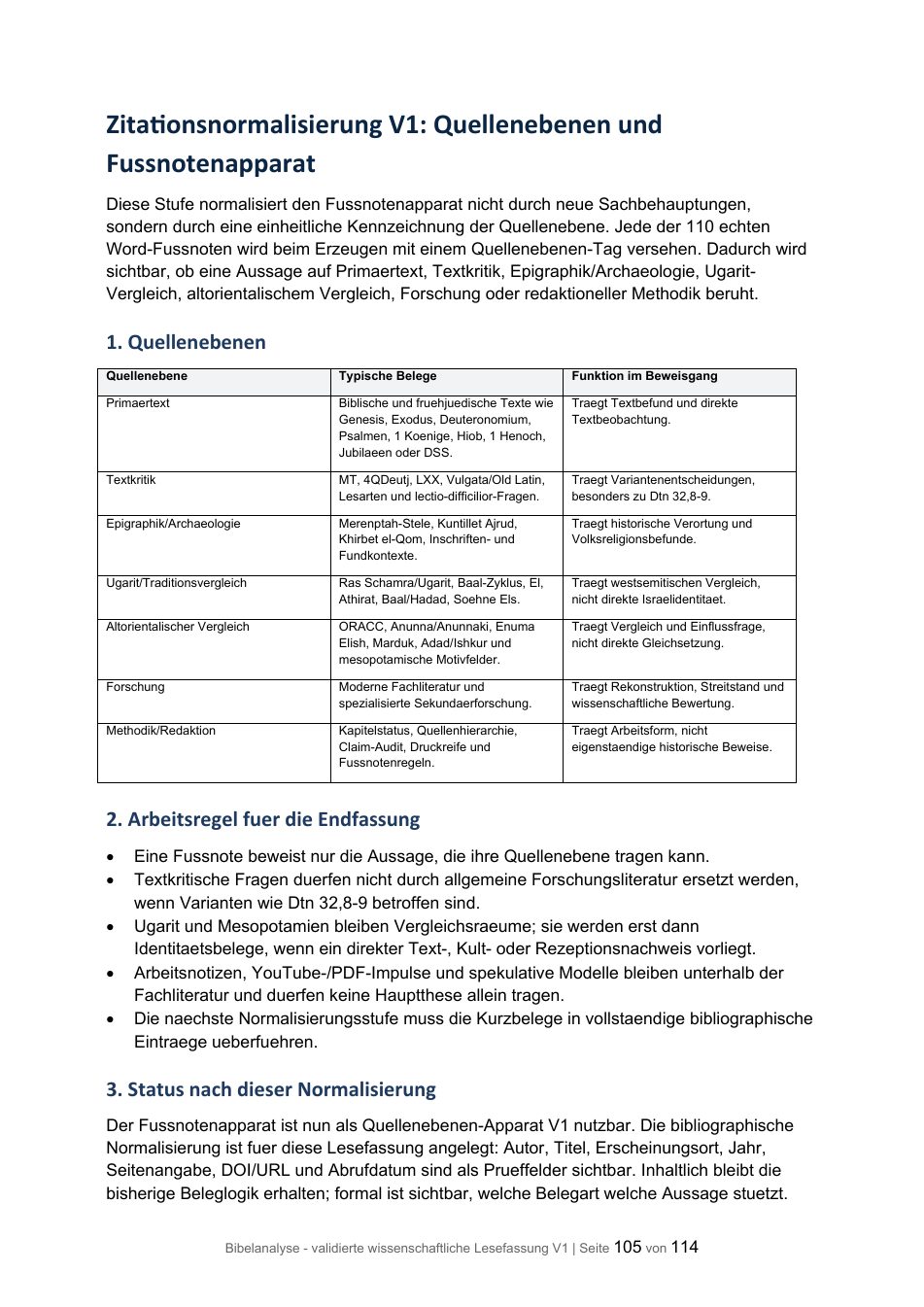 Bibelanalyse Seite 105